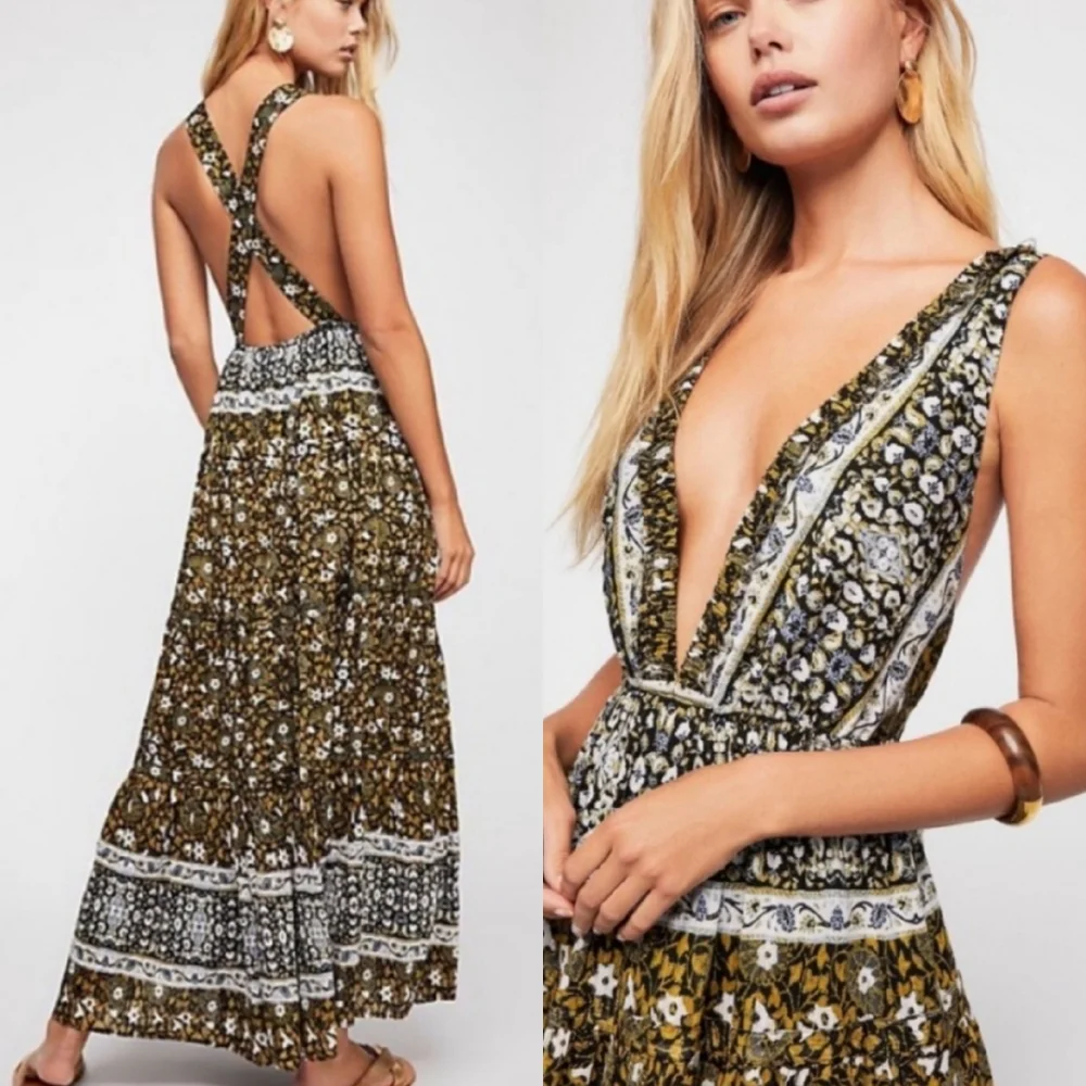 Free People Boho Summer Maxi Dress - Picture 6 of 6